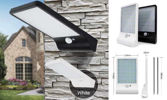 LED Napelemes Fali Lámpa 3