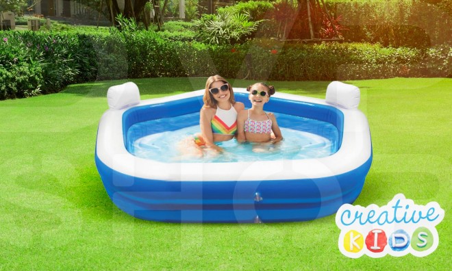 CreativeKids puhafalú Medence