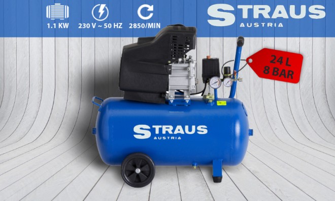 Straus 24L kompresszor