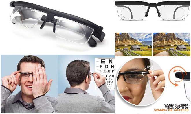 Állítható dioptriájú szemüveg