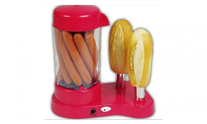 Hot dog készítő virslitöltővel 2