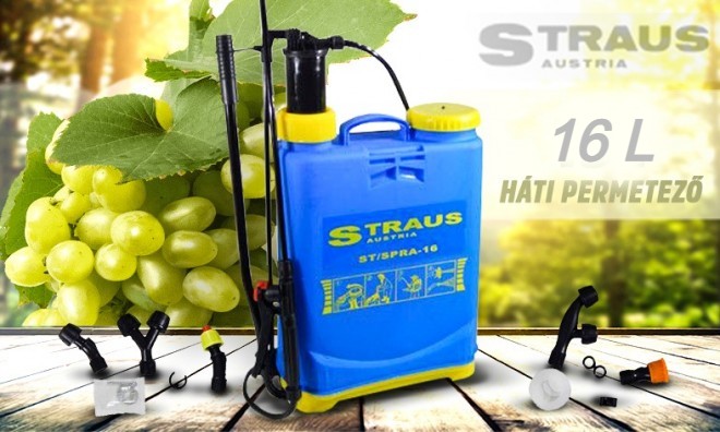 STRAUS HÁTI PERMETEZŐ 16L