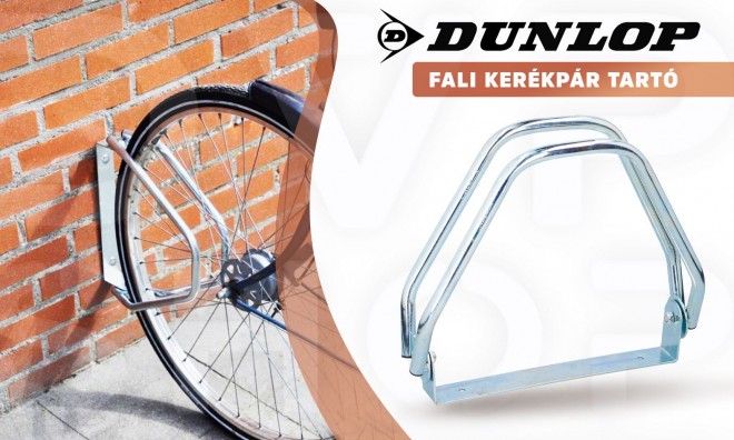 Dunlop fali Kerékpártartó