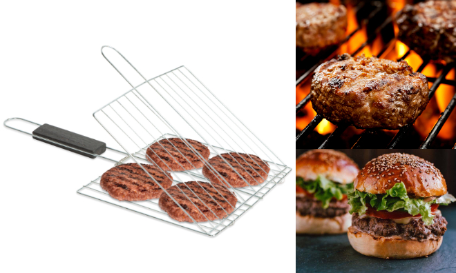 Grill hamburger sütő rács