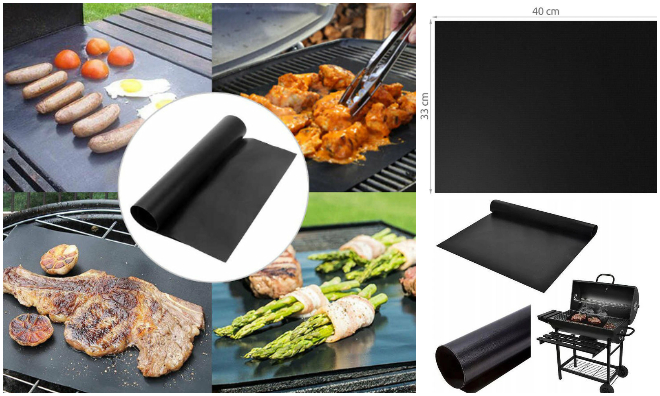 5 db tapadásmentes grill sütőlap