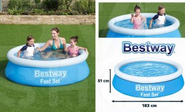 Bestway puhafalú medence