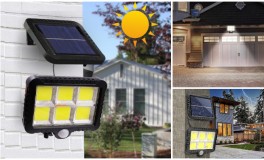 120 COB LED NAPELEMES LÁMPA