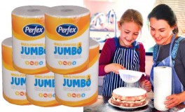 5 db PERFEX JUMBO PAPÍRTÖRLŐ 
