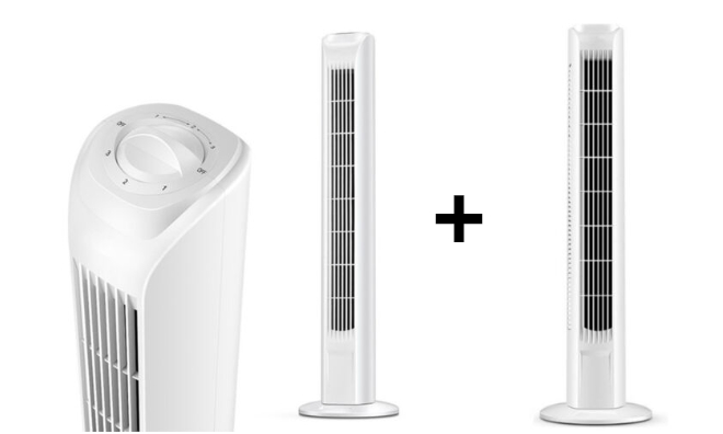 2 db Léghűtő toronyventilátor