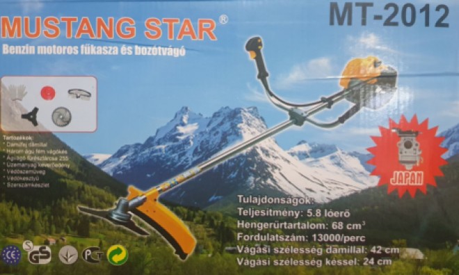 MUSTANG Star 68CM3 benzines fűkasza 3