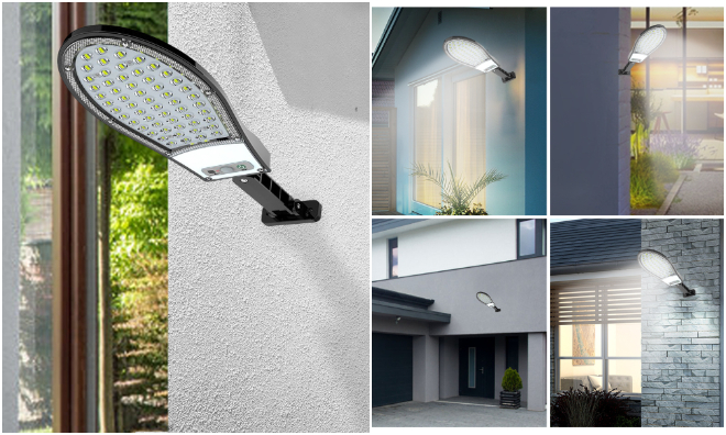 Nagy hatótávú solar LED lámpa