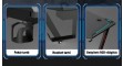 Apollon R5 ledes gamer asztal 2 - min