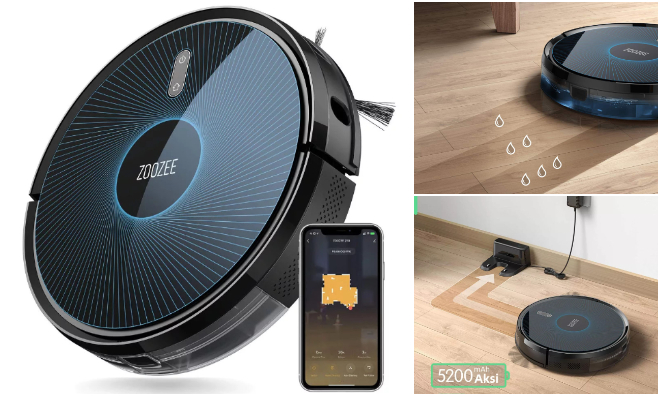 Zoozee Z50 okos robotporszívó