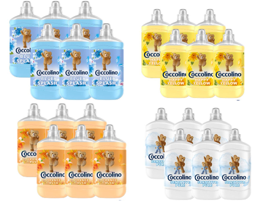Coccolino öblítő 6x1800ml 