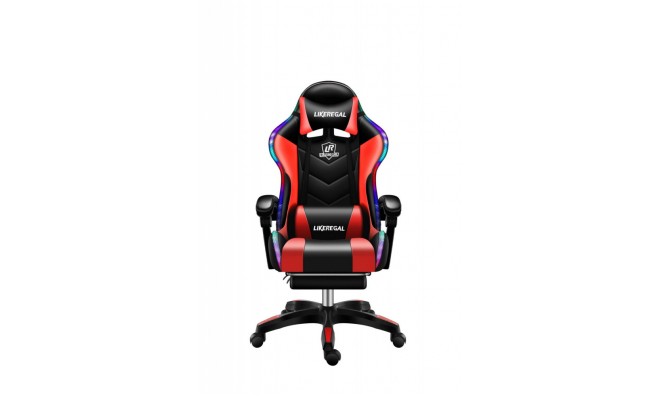 Masszázs Gamer Szék lábtartóval 6