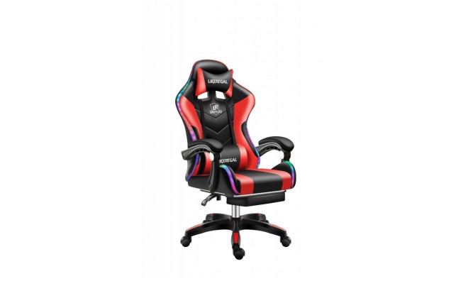Masszázs Gamer Szék lábtartóval 5