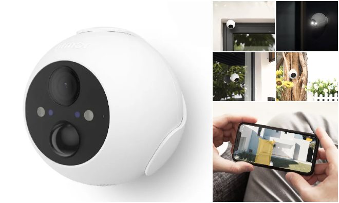 Litmor akkus wifi ip kamera fullHD