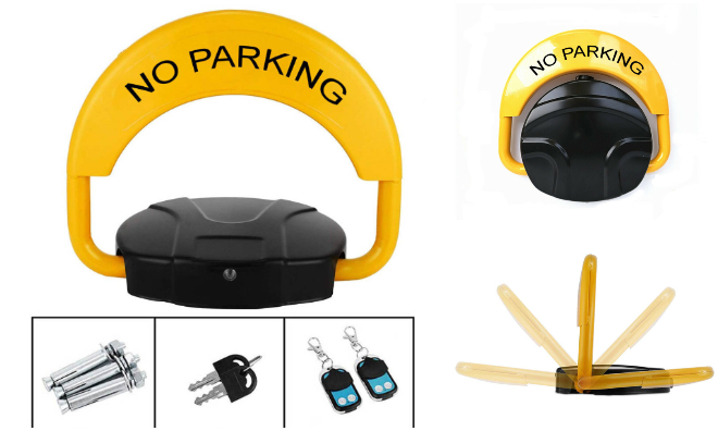 Automata parkolóőr távírányítóval