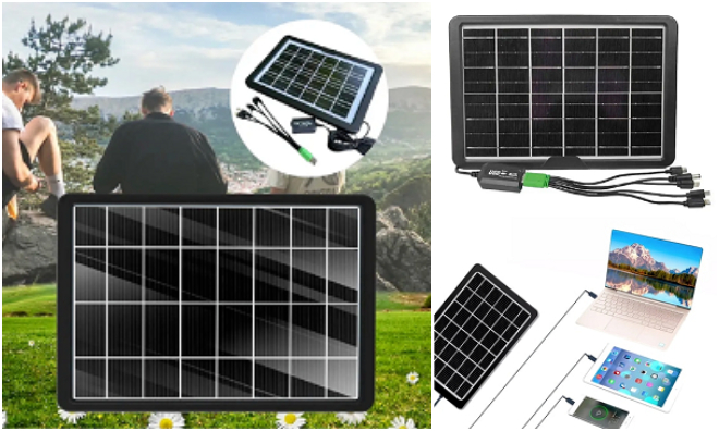 15W napelemes töltő panel