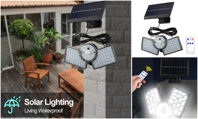 Több funkciós napelemes lámpa