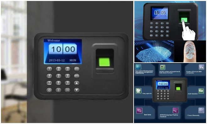 Biometrikus Ujjlenyomat olvasó