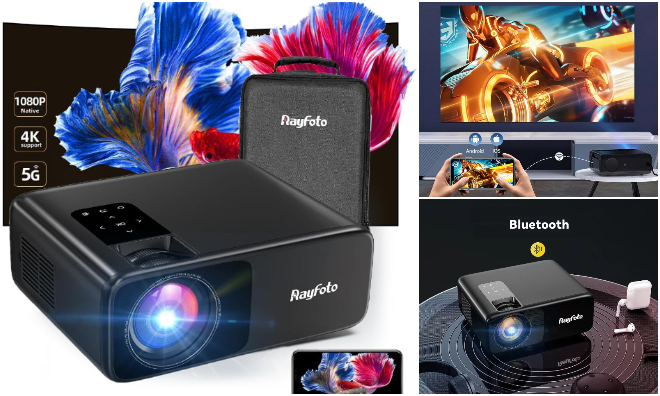 4K Rayfoto Projektor 9500 lumen