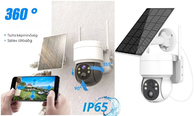 Easy Home Solar Wifi IP kamera