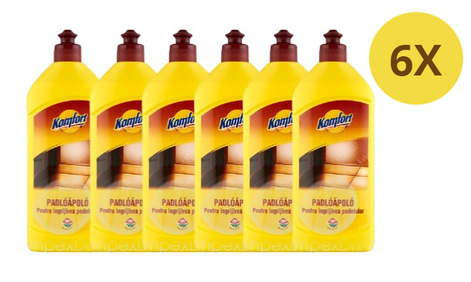 Komfort Padlóápoló 6x500 ml