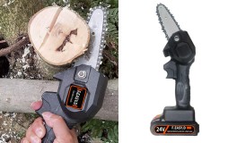 Akkumulátoros Mini Láncfűrész