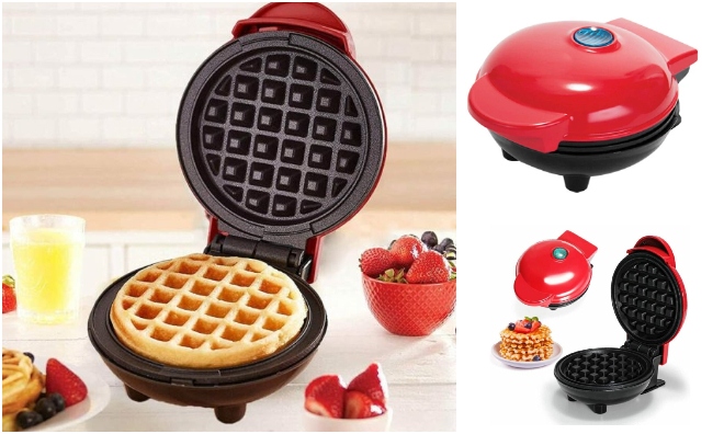 Waffle Mini gofrisütő, 350W