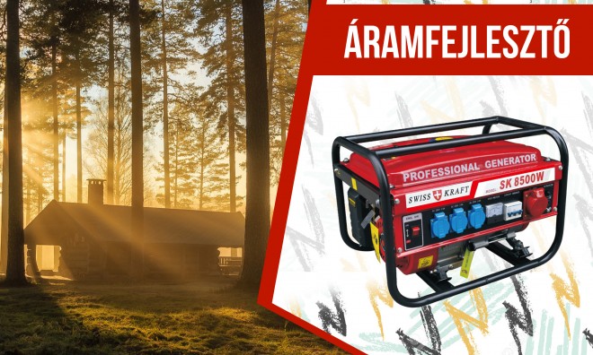 Swiss Kraft áramfejlesztő