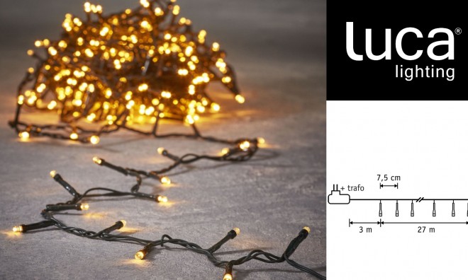 Luca Lighting Karácsonyi fényfüzér