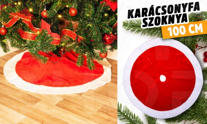 Karácsonyfa szoknya 100 cm