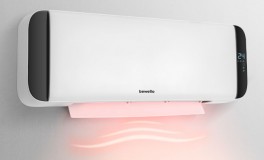 Bewello LED kijelzős fali hősugárzó