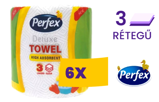 6db Perfex Deluxe towel papírtörlő 