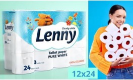 Lenny 12x24 WC-papír GIGA PACK
