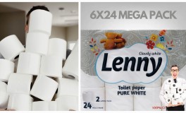 Lenny 6x24 WC-papír MEGA PACK 2 r.