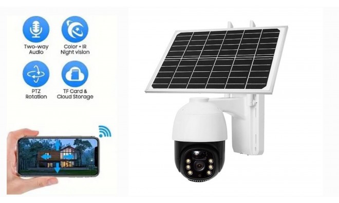 THO AI Smart Solar HD Wifi kamera