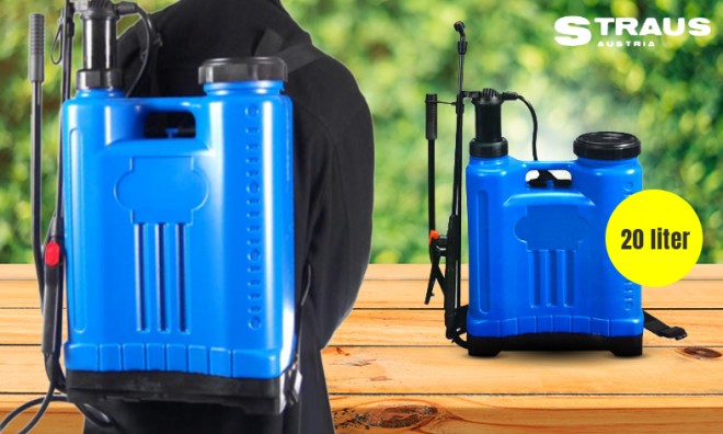 Straus háti permetező 20L 