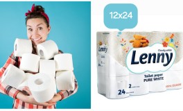 Lenny 12x24 WC-papír MEGA PACK