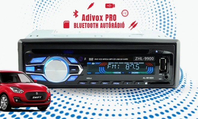 Adivox PRO bluetooth rádió