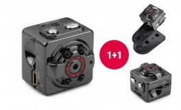 1+1 SQ8 fémházas mini HD kamera