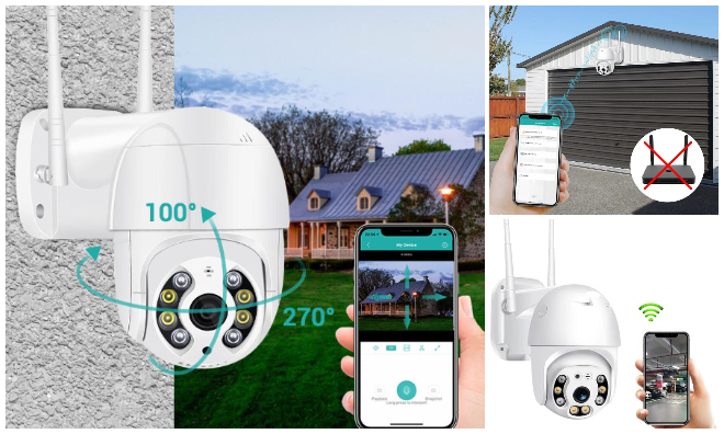 5G wifi smart HD okos kamera