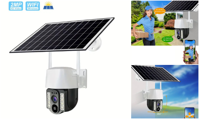 4G Solar Wifi Smart Camera