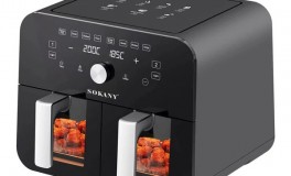 SOKANY 10L Dupla Kosaras Air Fryer