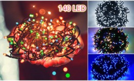 1+1 140 LED karácsonyfa égősor