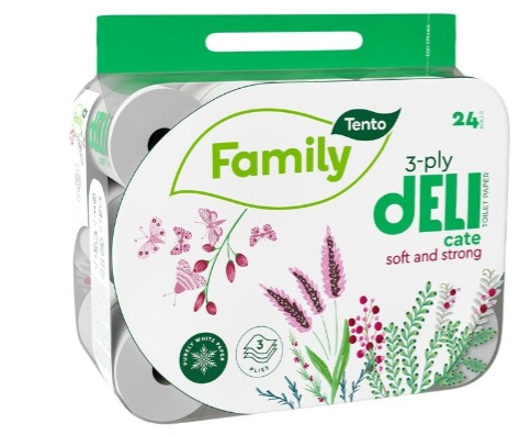 Tento Family Delicate 3x24 tekercs