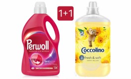 Perwoll mosósgél 3L+Coccolino 1,7L 