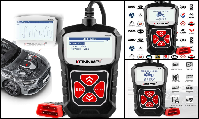 Konwei OBD diagnosztika