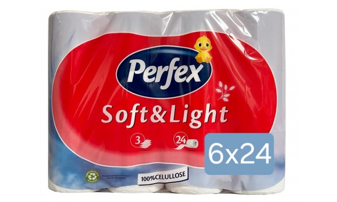 PERFEX Soft 6x24 tekercs WC papír